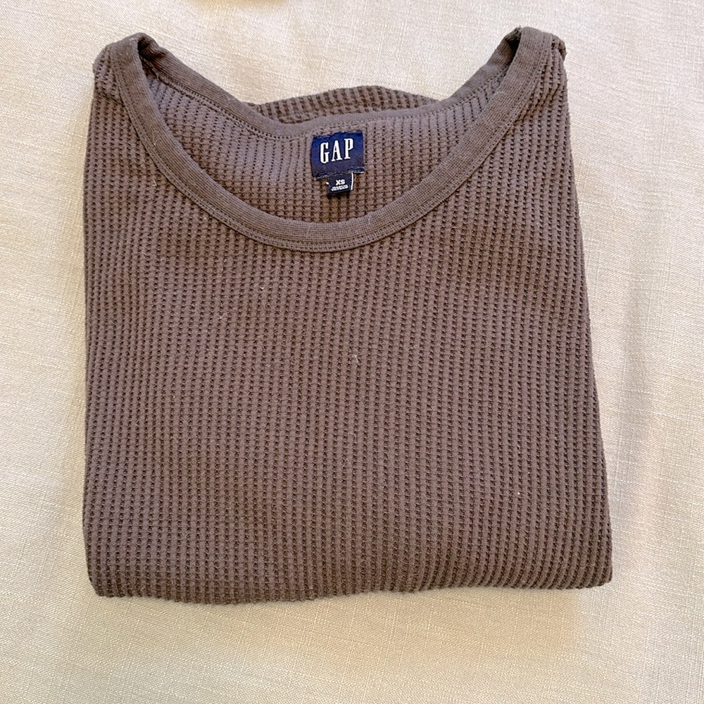 Gap XS waffle pullover